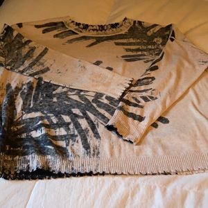 Nic+Zoe lightweight 100% cotton sweater